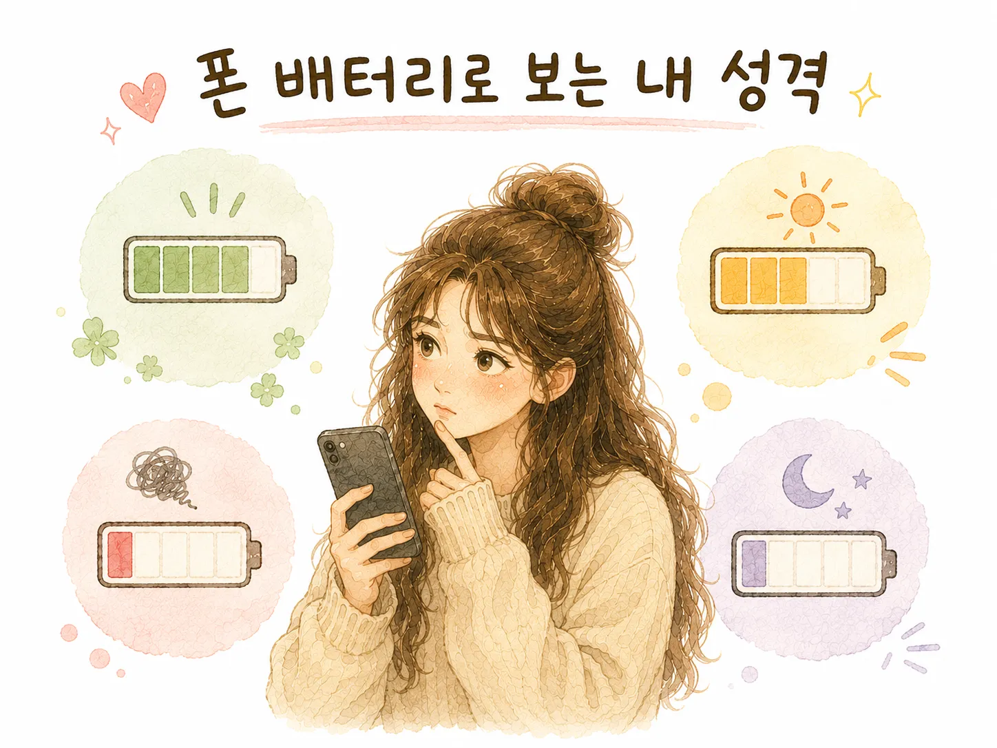 폰 배터리 성격 테스트